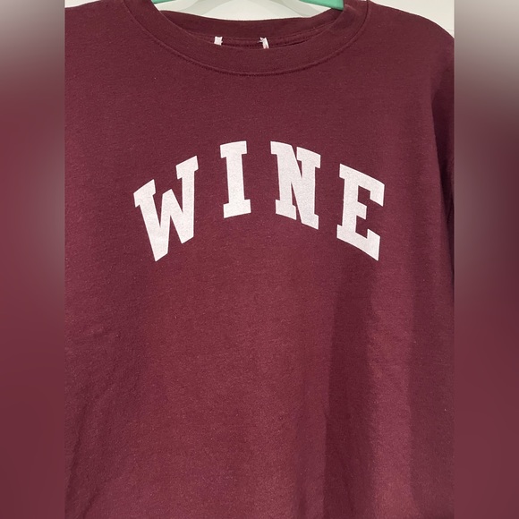 Burgundy Wine Sweatshirt - Picture 4 of 7